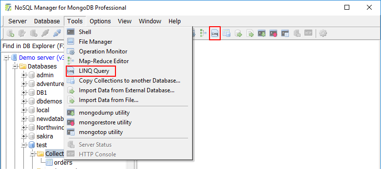 using-linq-query-tool-nosql-manager-for-mongodb
